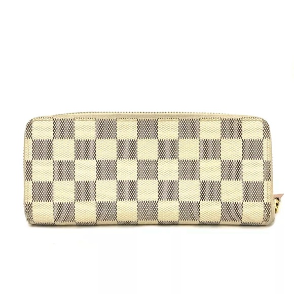 Louis Vuitton Damier Azur Portefeiulle Clemence Long Wallet - Picture 4 of 8